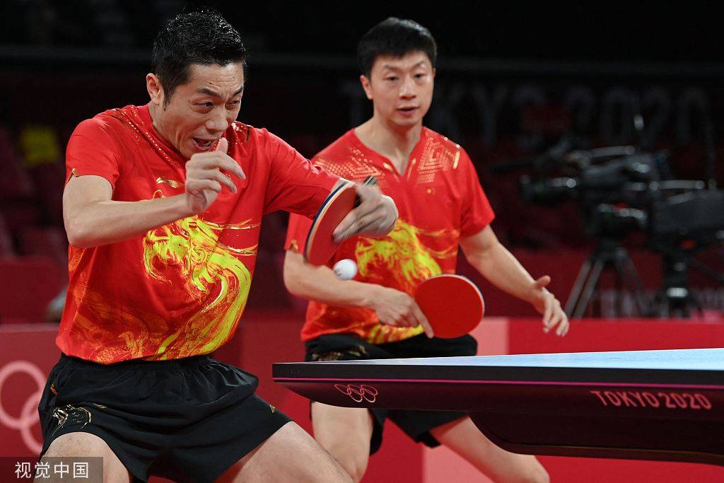 韩国队横扫奥地利队，许昕关键制胜